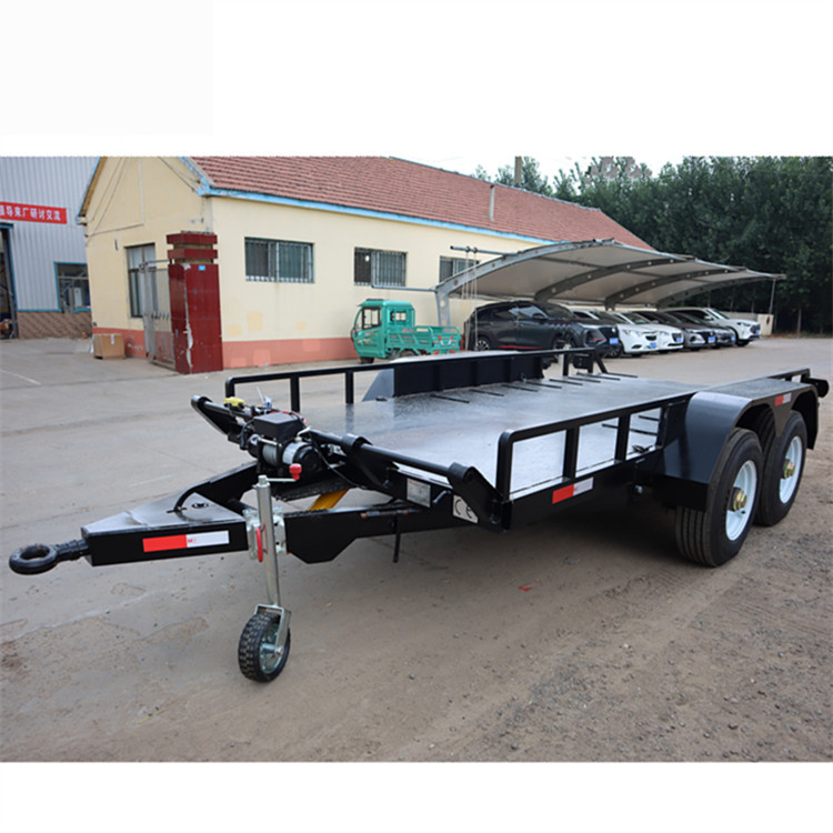 中型挖掘機(jī)拖車(chē)